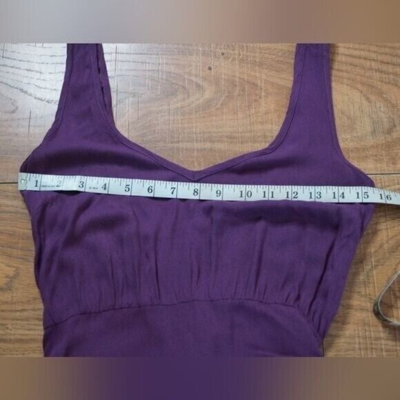 Purple Backless Caged Dress Size S - Picture 5 of 10